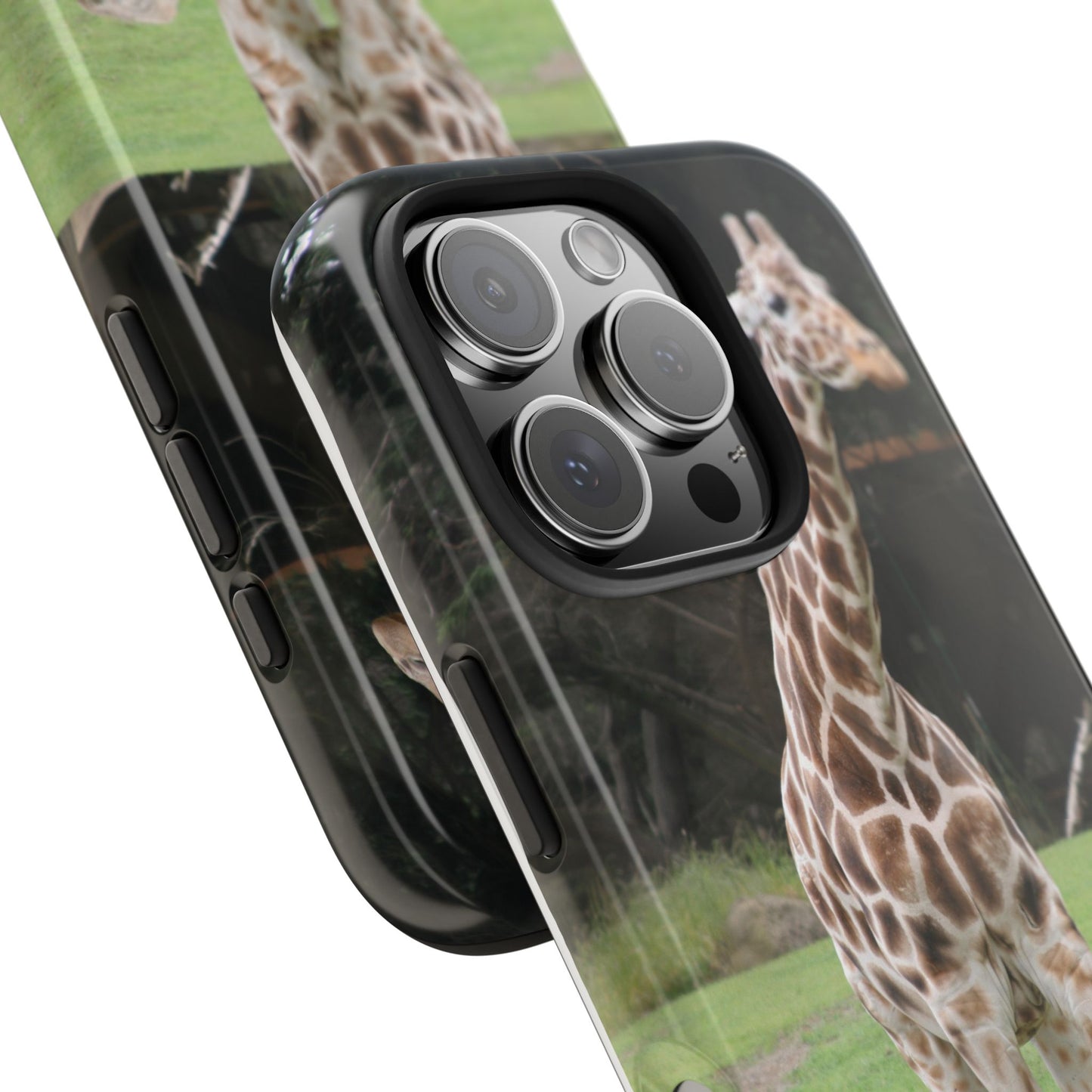 Giraffe Tough Phone Case - Durable Wildlife Protection