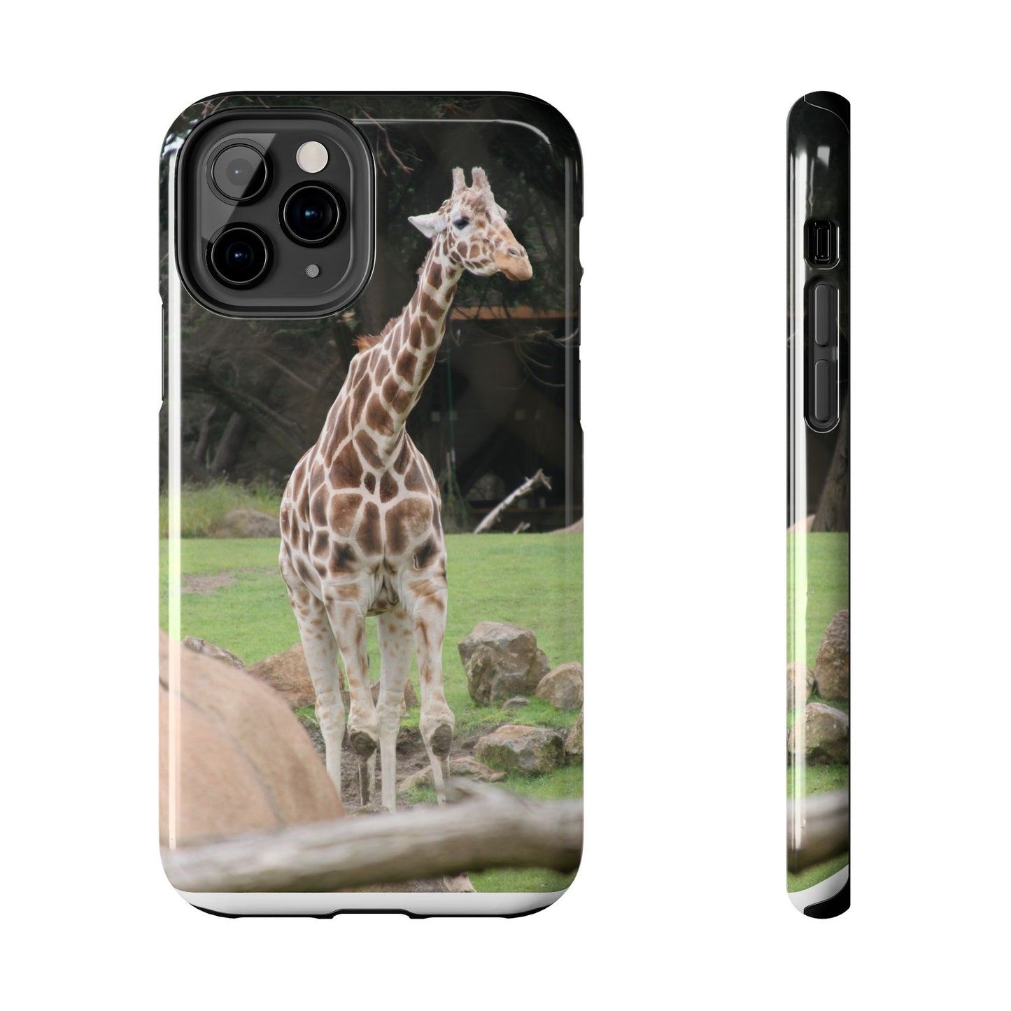 Giraffe Tough Phone Case - Durable Wildlife Protection