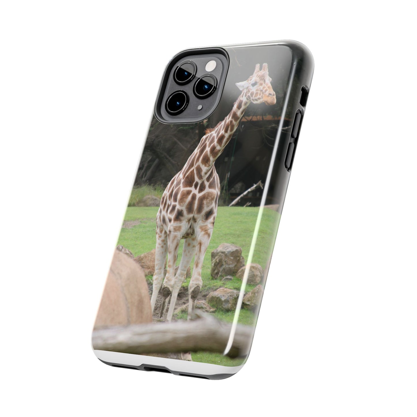 Giraffe Tough Phone Case - Durable Wildlife Protection