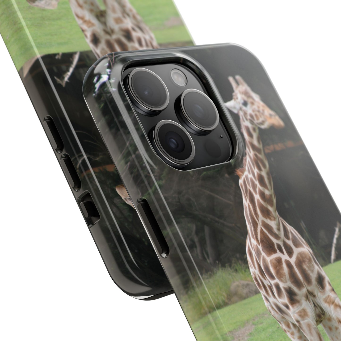 Giraffe Tough Phone Case - Durable Wildlife Protection