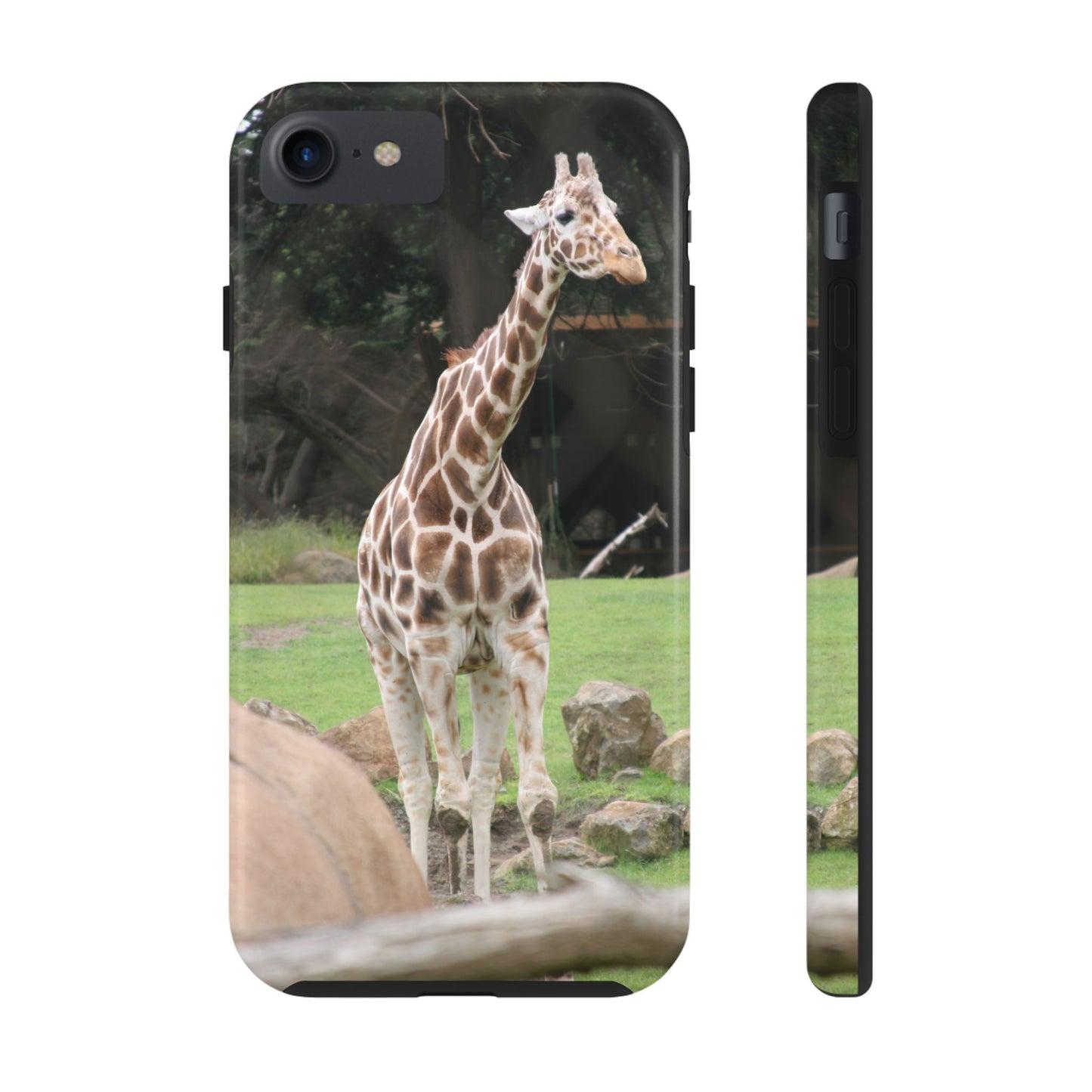 Giraffe Tough Phone Case - Durable Wildlife Protection