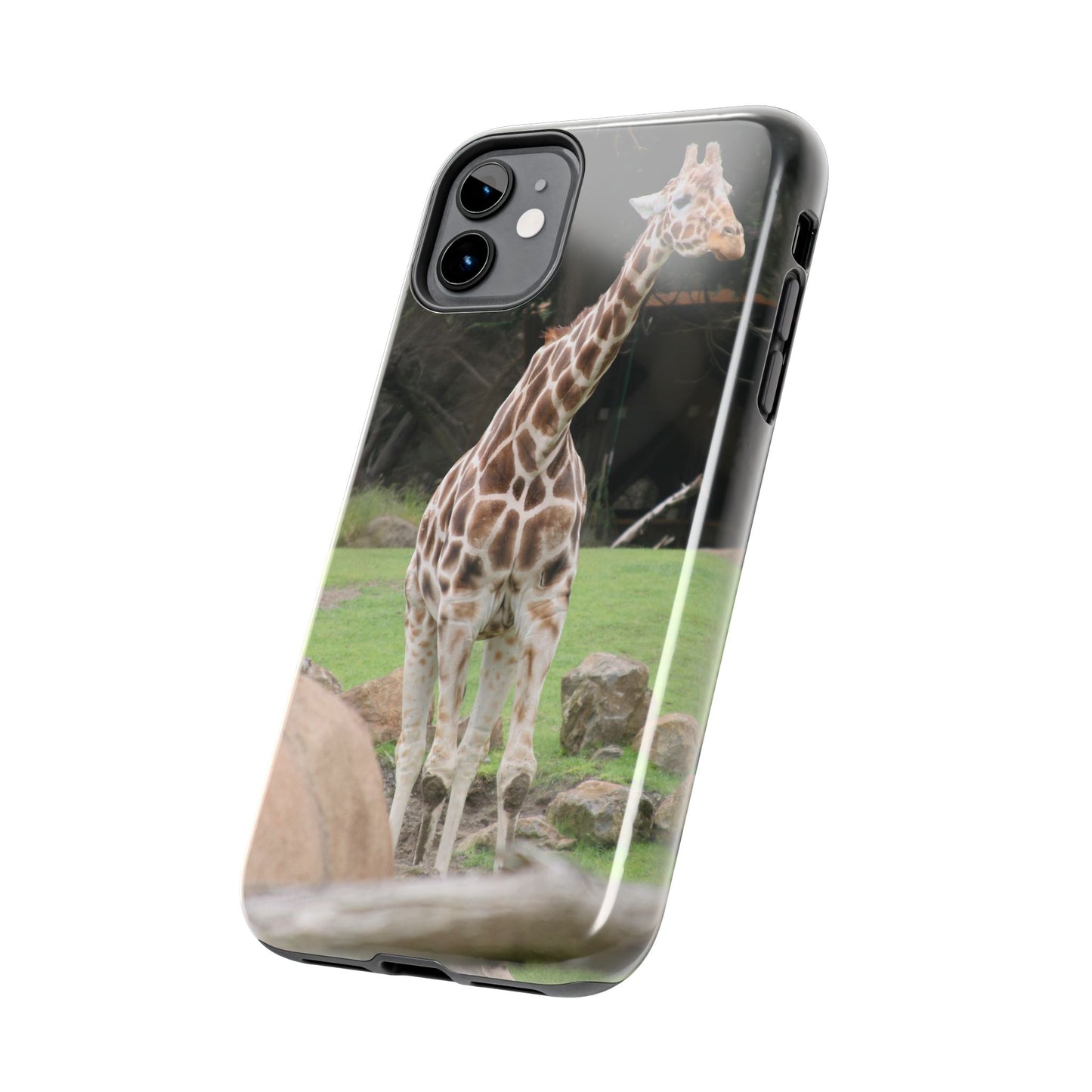 Giraffe Tough Phone Case - Durable Wildlife Protection