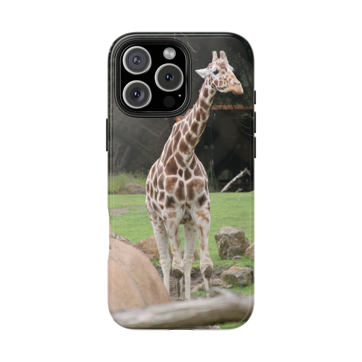 Giraffe Tough Phone Case - Durable Wildlife Protection