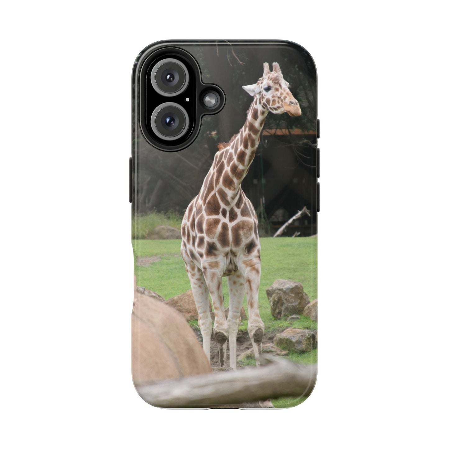 Giraffe Tough Phone Case - Durable Wildlife Protection