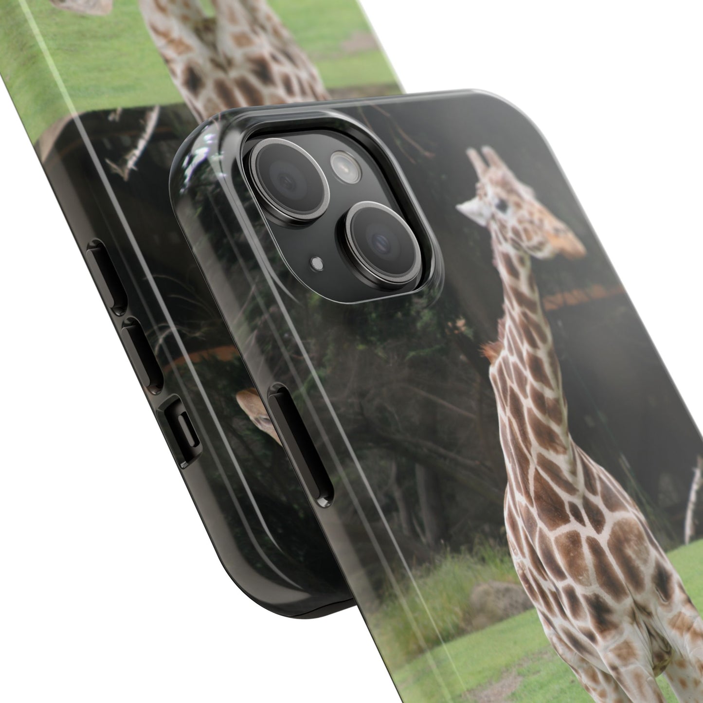 Giraffe Tough Phone Case - Durable Wildlife Protection