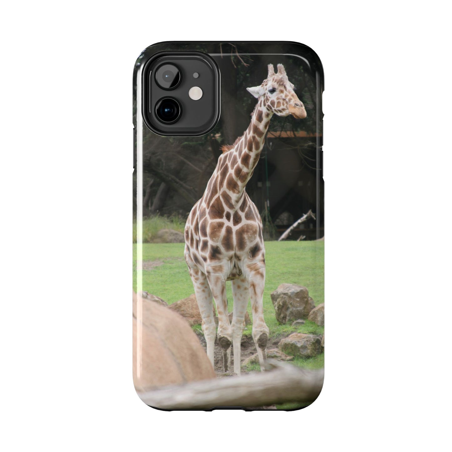 Giraffe Tough Phone Case - Durable Wildlife Protection