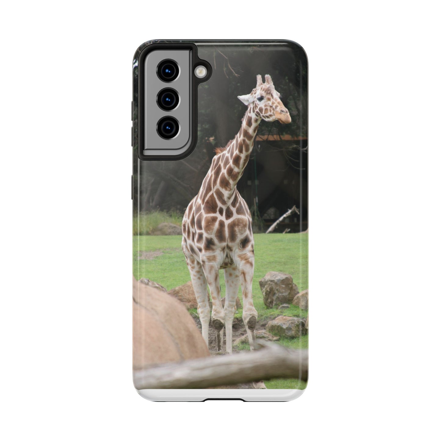 Giraffe Tough Phone Case - Durable Wildlife Protection