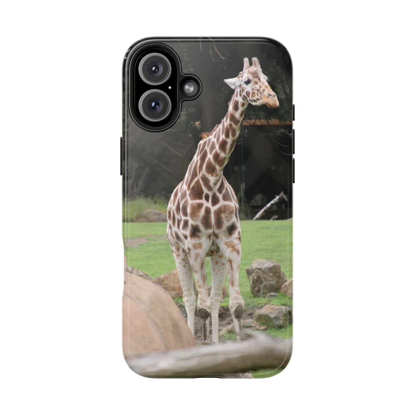 Giraffe Tough Phone Case - Durable Wildlife Protection