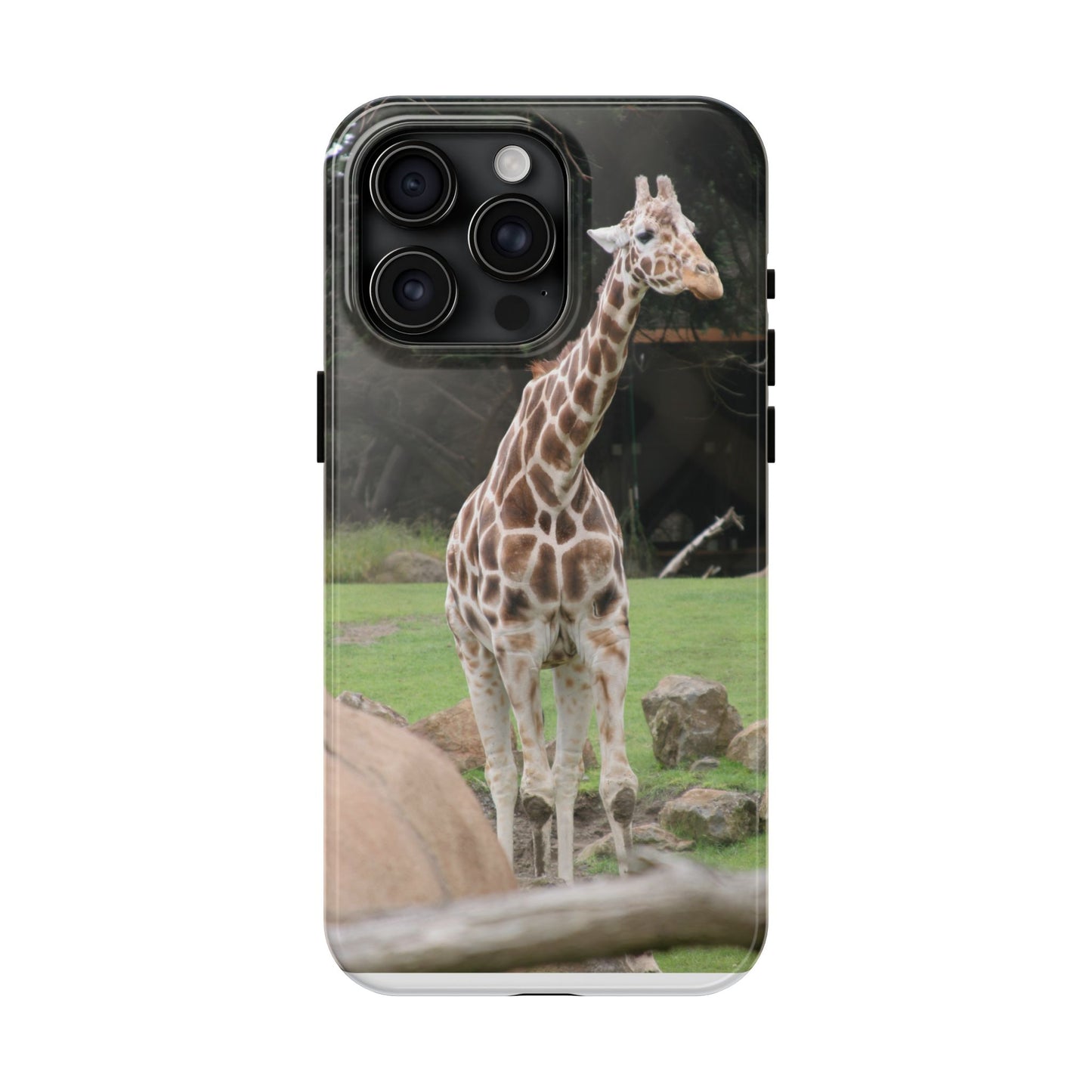 Giraffe Tough Phone Case - Durable Wildlife Protection