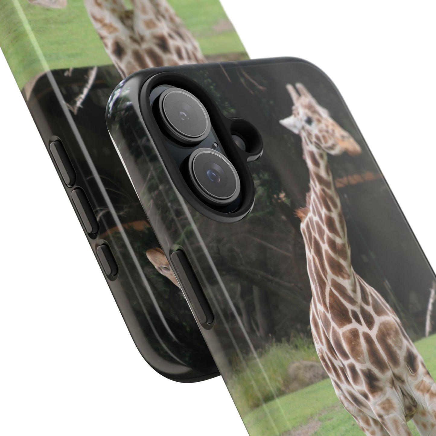 Giraffe Tough Phone Case - Durable Wildlife Protection