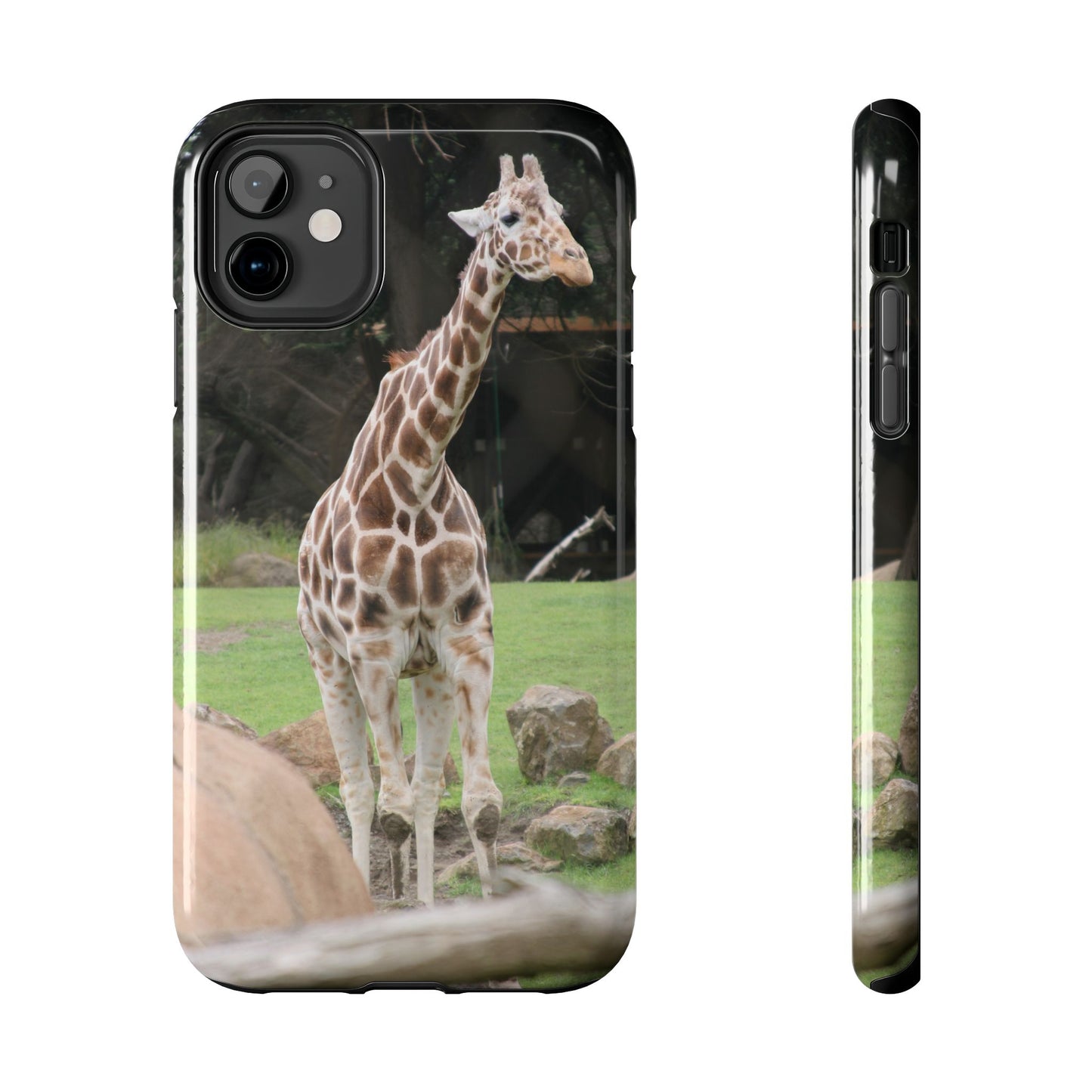 Giraffe Tough Phone Case - Durable Wildlife Protection