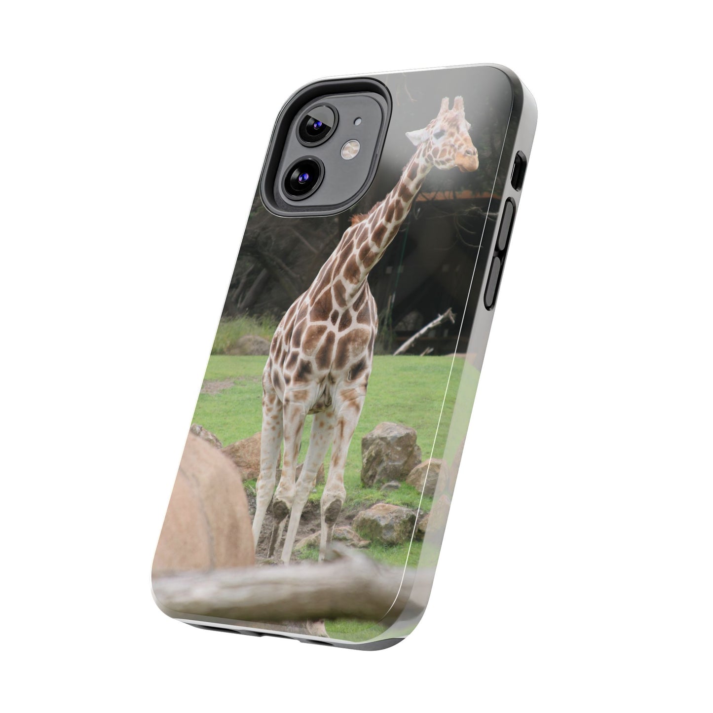 Giraffe Tough Phone Case - Durable Wildlife Protection