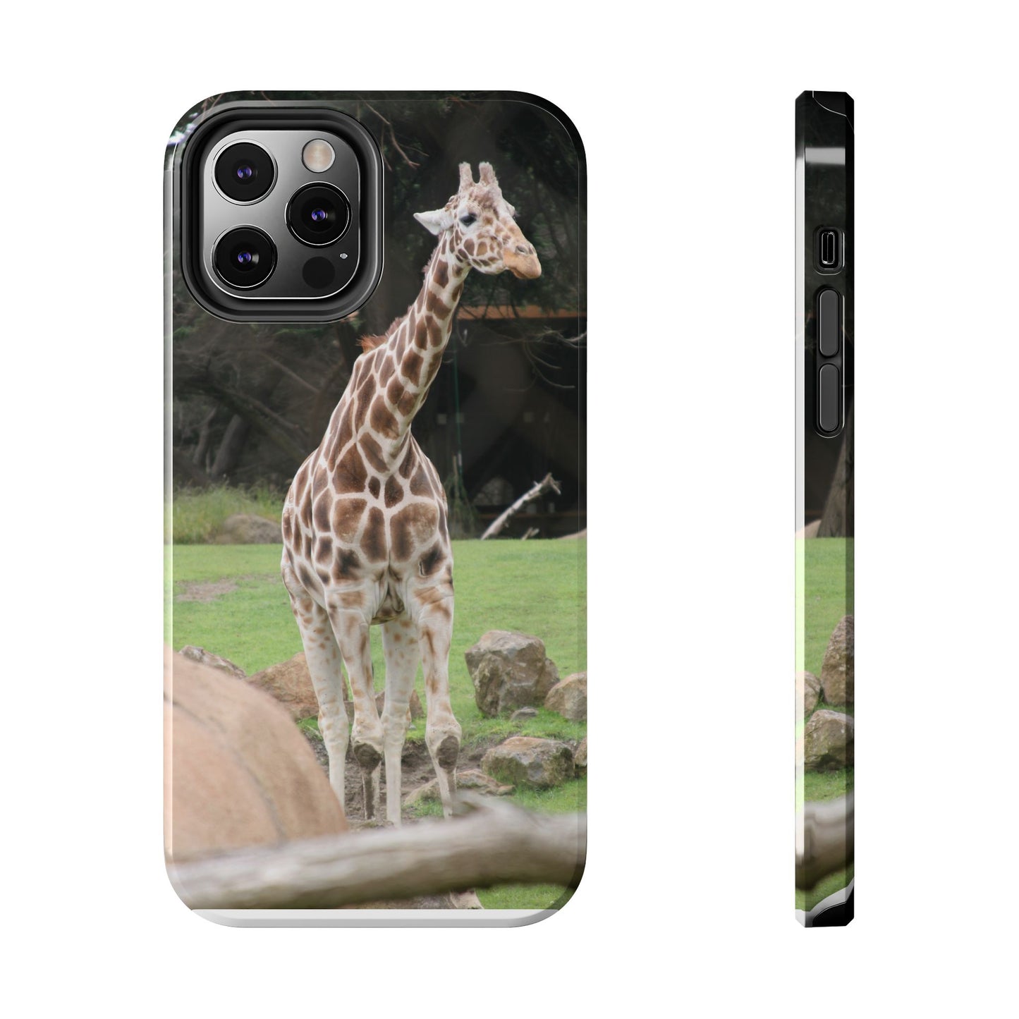 Giraffe Tough Phone Case - Durable Wildlife Protection