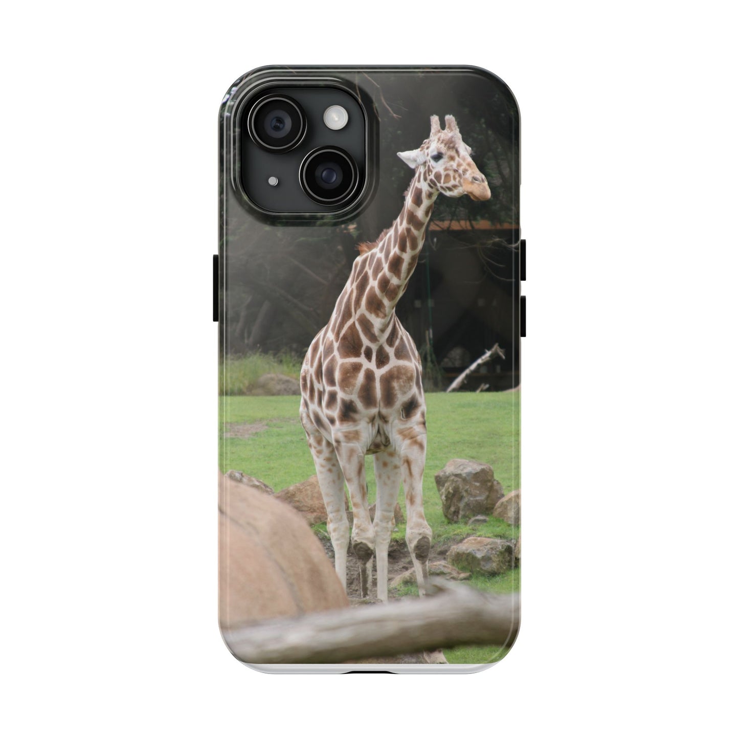 Giraffe Tough Phone Case - Durable Wildlife Protection