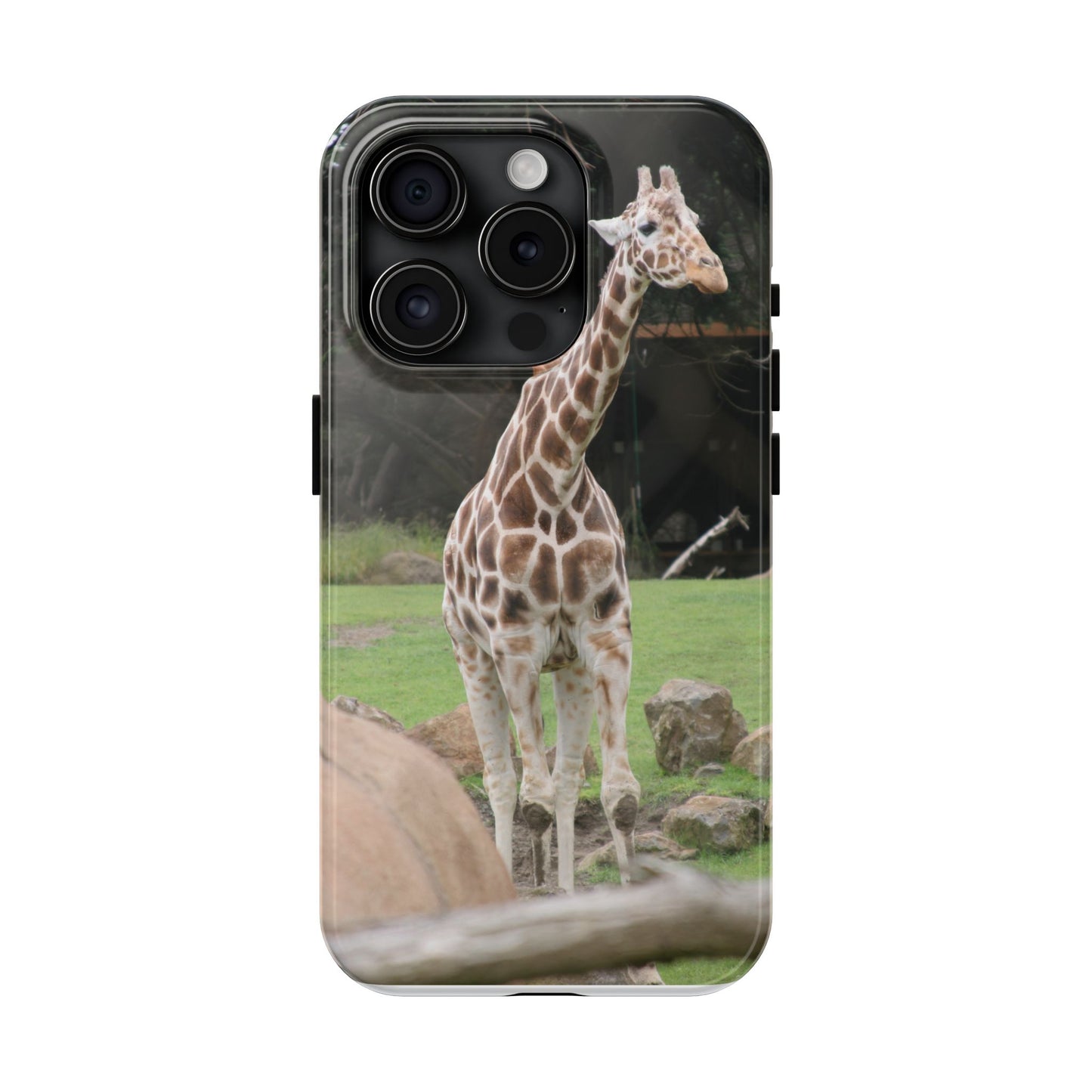 Giraffe Tough Phone Case - Durable Wildlife Protection