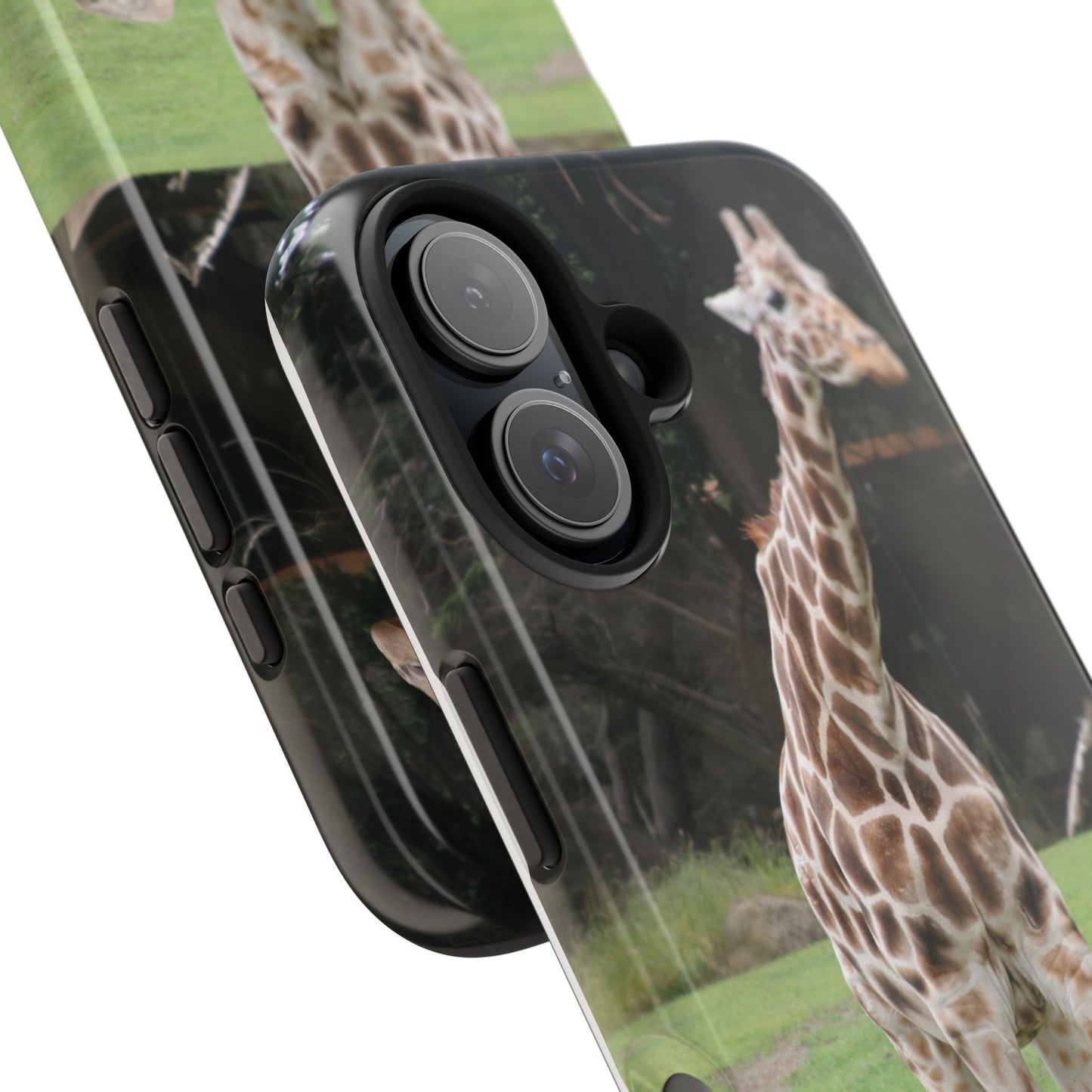 Giraffe Tough Phone Case - Durable Wildlife Protection