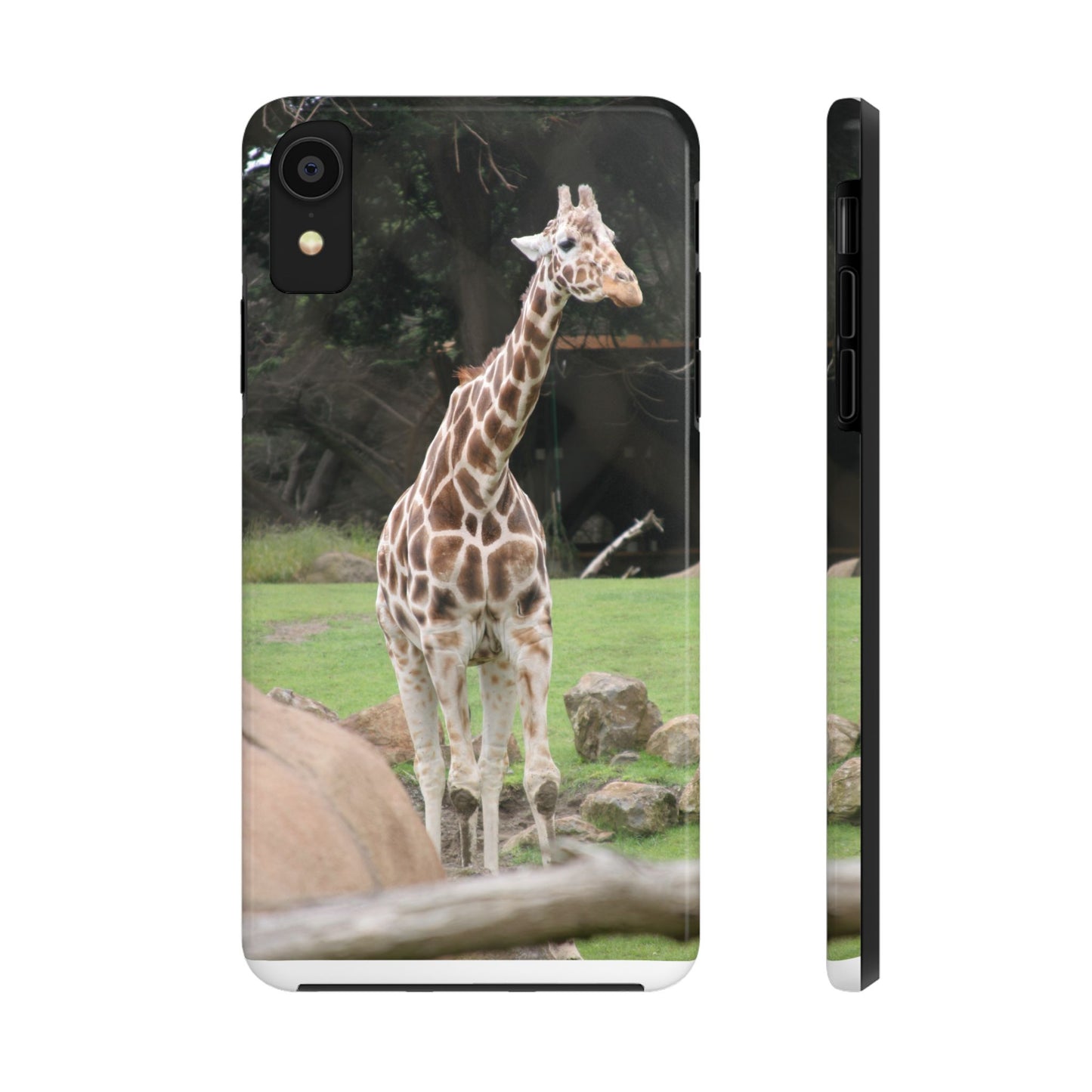 Giraffe Tough Phone Case - Durable Wildlife Protection