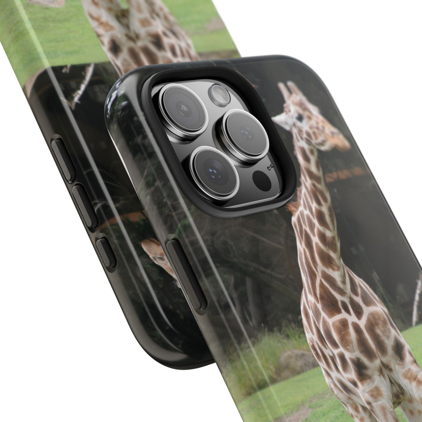 Giraffe Tough Phone Case - Durable Wildlife Protection