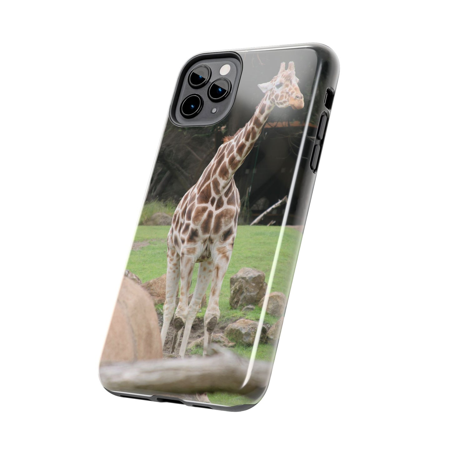 Giraffe Tough Phone Case - Durable Wildlife Protection