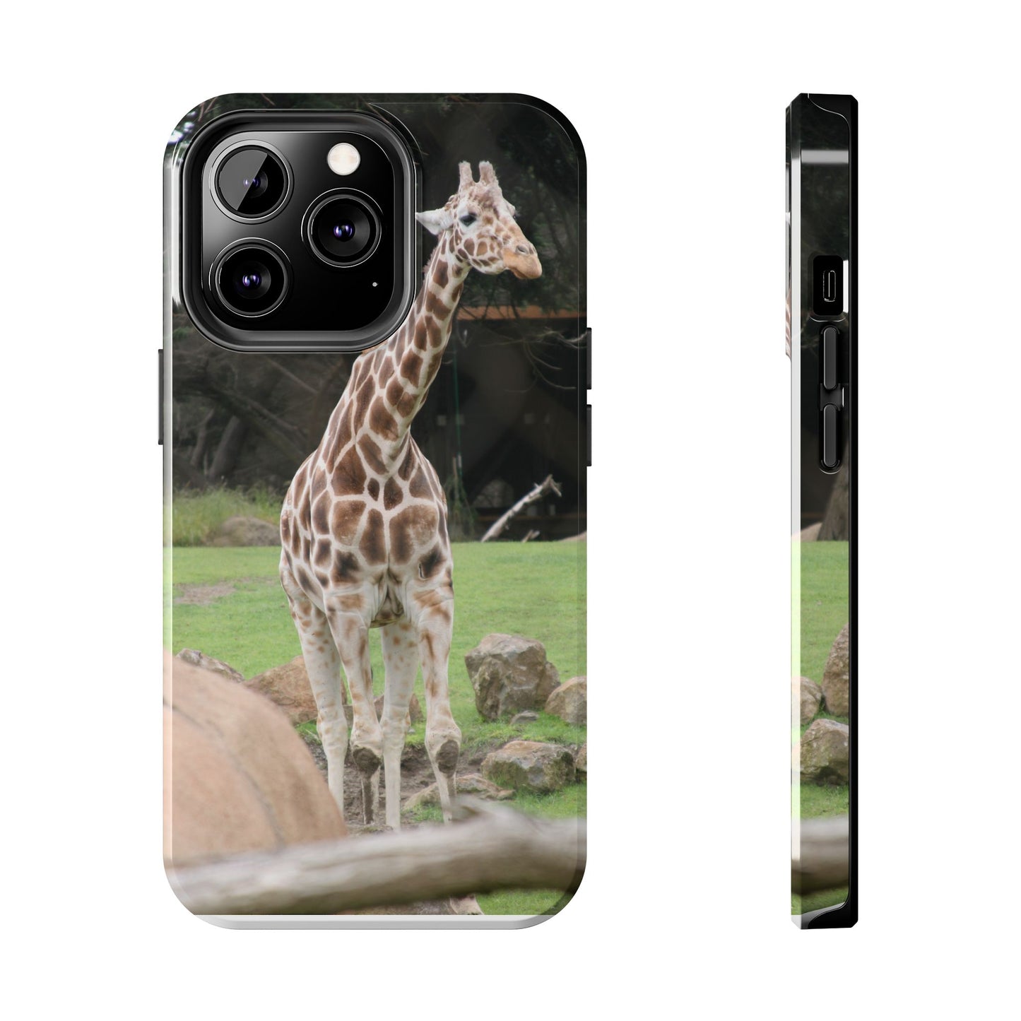 Giraffe Tough Phone Case - Durable Wildlife Protection