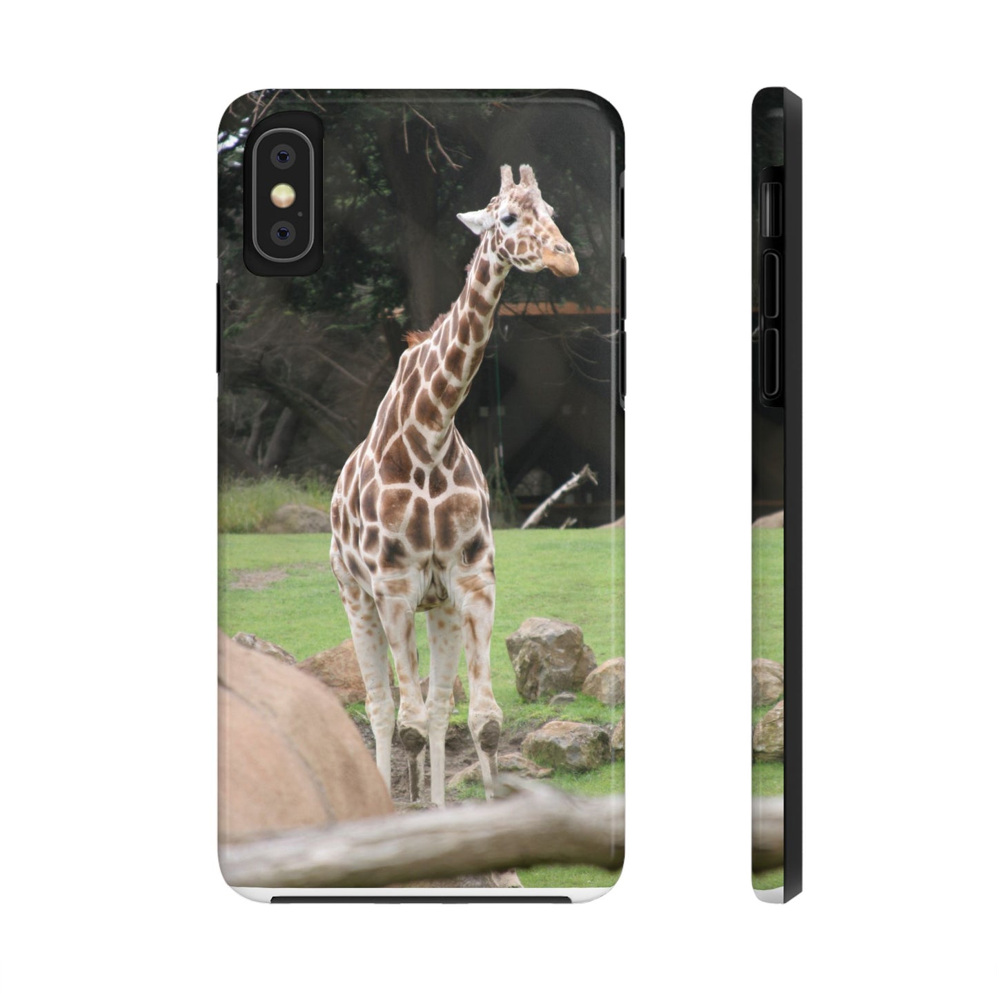 Giraffe Tough Phone Case - Durable Wildlife Protection