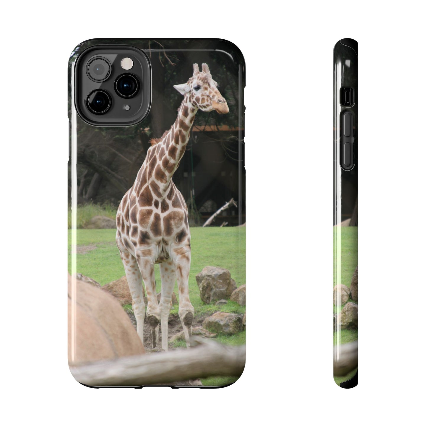 Giraffe Tough Phone Case - Durable Wildlife Protection